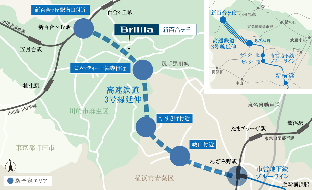 横浜市営地下鉄延伸＆新駅計画