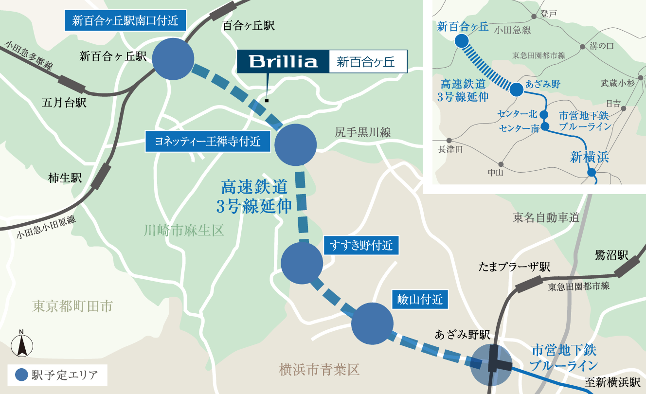 横浜市営地下鉄延伸&新駅計画